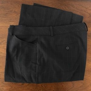 Size 14 black/blue slacks